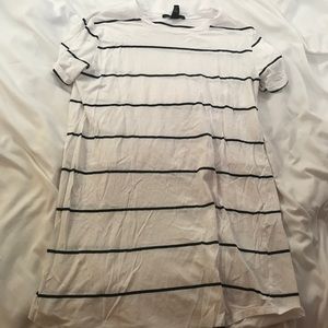 Striped T-shirt dress